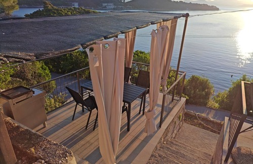 Sobra Wohnung | Studio flat with terrace and sea view Sobra, Mljet (AS-24530-a)