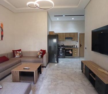 Ain Harrouda Wohnung | Studio Moderne avec Vue sur piscine et proche de la plage à Ocean Park Zenata Eco City