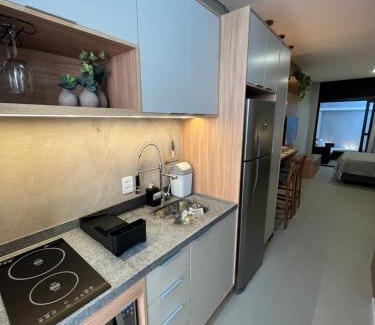 Se Wohnung | Studio moderno com piscina e academia na Liberdade