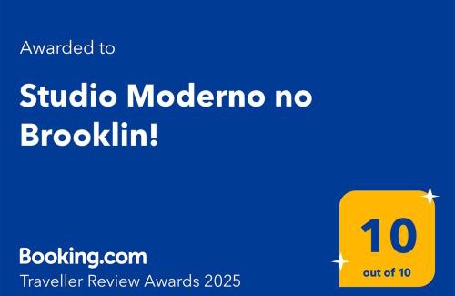 Brooklin Novo Wohnung | Studio Moderno no Brooklin!