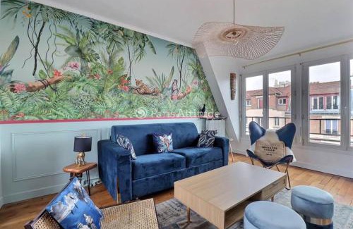 Saint-Fargeau Wohnung | Studio Neuf, Calme, Lumineux, 8e etage