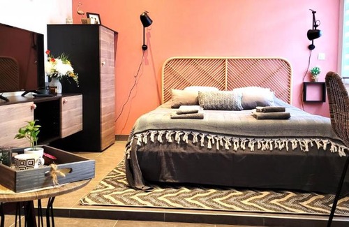 Vemars Wohnung | studio Orange - Parc Astérix - Mer de Sable - Villepinte - Aéroport CDG