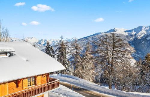 Vex Wohnung | Studio rénové avec vue sur les montagnes
