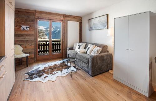 Vex Wohnung | Studio rénové avec vue sur les montagnes