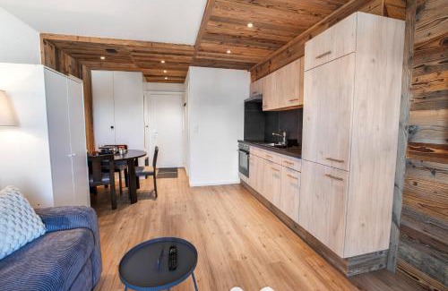 Vex Wohnung | Studio rénové avec vue sur les montagnes