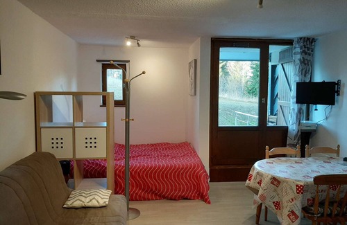Les Rousses Wohnung | Studio rénové, Terrasse S-O, prestations de qualité - Résidence Les Adraits