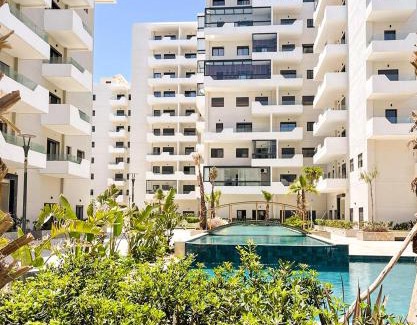 Ain Harrouda Wohnung | Studio vue sur mer avec piscines à Ocean Park Zenata