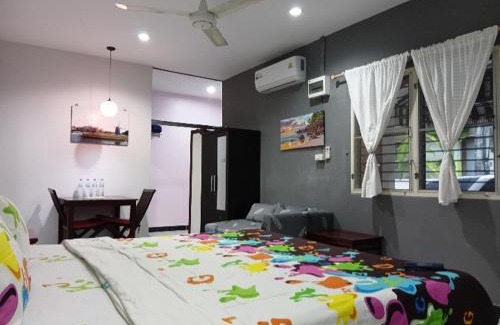 Cherngtalay Wohnung | Studio with aircon n kitchen