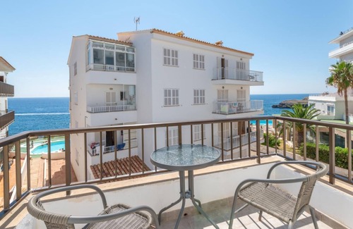 Portocolom Wohnung | Studio with Balcony and Sea View