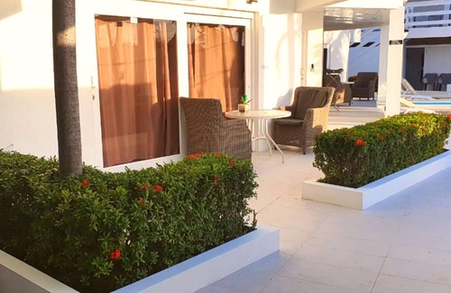 Bubali Wohnung | Studio mit Blick auf den Pool, nur wenige Minuten vom Eagle Beach auf Aruba entfernt!