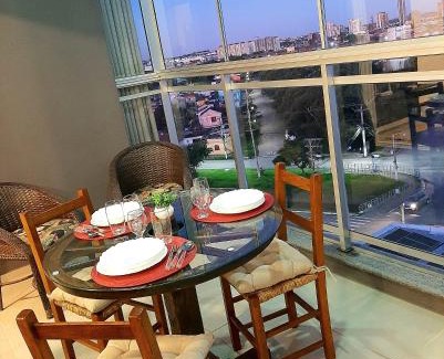 Simoes Lopes Wohnung | Studio Xavante 615A - com garagem, portaria 24h e uma vista linda!