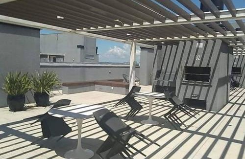 Simoes Lopes Wohnung | Studio Xavante 615A - com garagem, portaria 24h e uma vista linda!