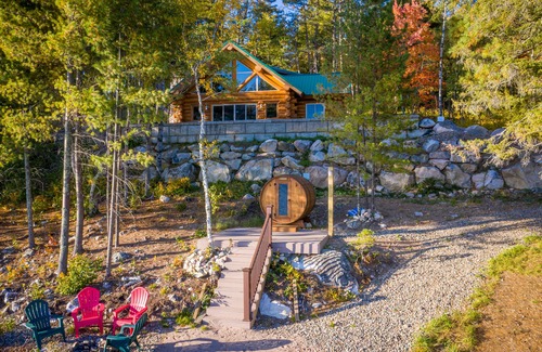 Ely Kabine | Stunning 4 Season Lake Burntside Log Cabin