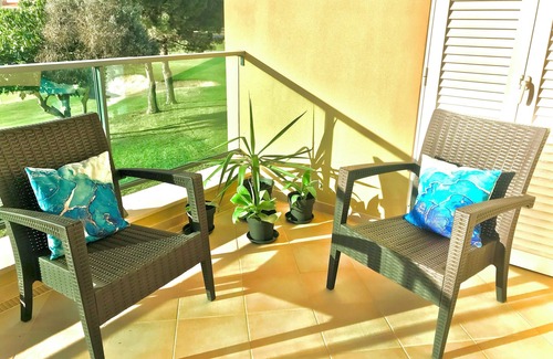 Atalaia Wohnung | Stunning bay views overlooking championship golf course