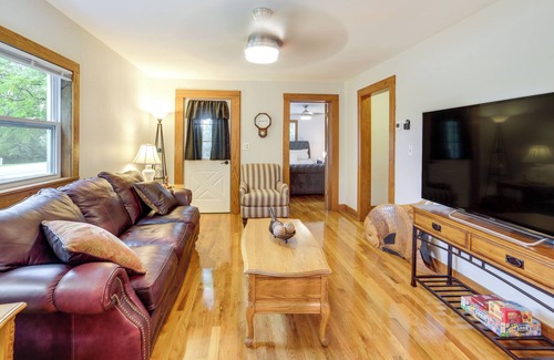 East Lansing Haus | Stunning East Lansing Retreat w/ Fire Pit!