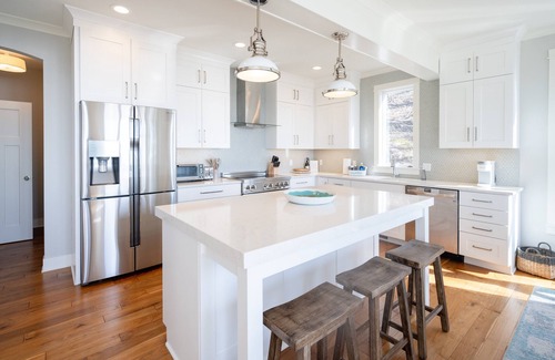 West Olive Haus | Stunning Lake Michigan Home with Private Beach