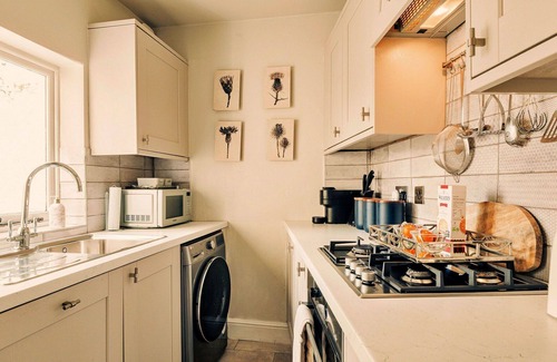 Rodborough Haus | Schönes Ferienhaus für 4 Gäste mit W-LAN, Haustiere erlaubt und Parkplatz