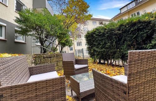 Kernerviertel Wohnung | Stuttgart Group Base Zentrale Ferienwohnung für bis zu 8 Personen