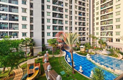 Kelapa Gading Barat Wohnung | Stylish 2BR MOI Apt with Pool, Gym, Wi-Fi