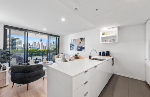 South Brisbane Wohnung | Stylish City View Apt and Best Location with Pool and Gym