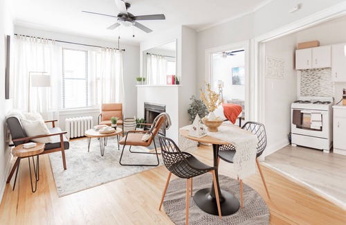 Boystown Wohnung | Stylish|Cozy Getaway in Lakeview|1BR|3min~Wrigley