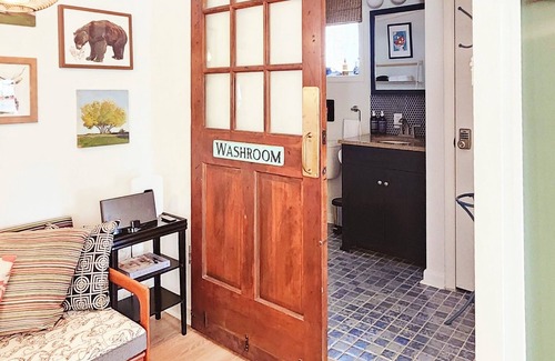 Douglas Haus | Stylish Douglas Retreat - Steps from Dunes Resort!
