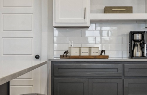 Bixby Haus | Stylish family-friendly retreat in South Tulsa with pond views and park