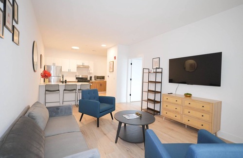 Stamford Wohnung | Stylish Luxe 1BR - Easy Access to NYC
