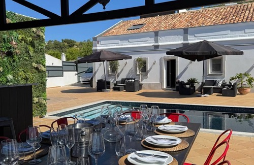 Sao Bras de Alportel Villa | Stylish Retreat, Sea View Villa. nDiscoverthe Best of Algarve.