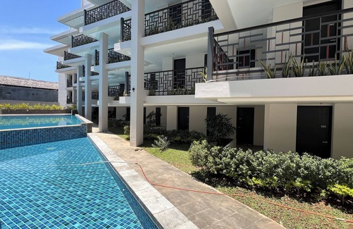 By Pass Ngurah Rai Wohnung | Stylish Studio (No Kitchen) Apartment At Skales Residence Nusa Dua Bali