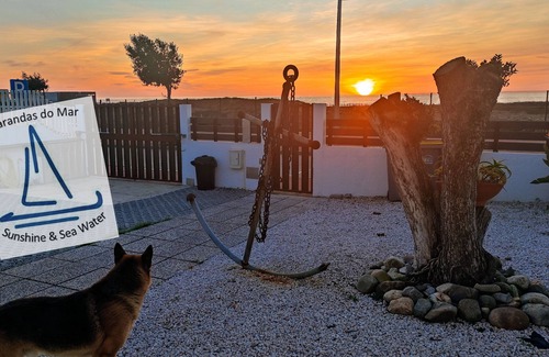 Aguda Wohnung | Suíte Maresia em Frente ao mar da Aguda