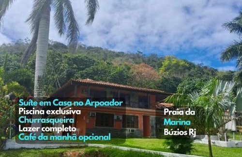 Arpoador Haus | Suíte4 Pousada Arpoador a pé da Praia Búzios