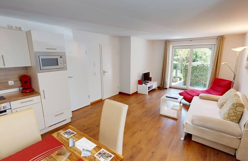 Bad Aibling Wohnung | Suite 1 on the ground floor, 2 room apartment with terrace