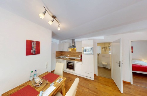 Bad Aibling Wohnung | Suite 1 on the ground floor, 2 room apartment with terrace