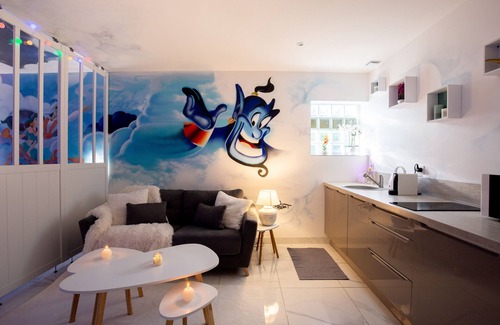 Coupvray Wohnung | Suite Aladdin - 4P near Disneyland Paris