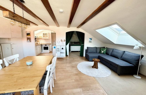 Mittenwald Wohnung | Gipfeloase, schöne Ferienwohnung mit Loftcharakter