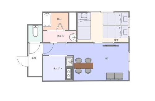 Shiroishi Wohnung | Sun Court Nango-dori サンコート南郷通 1002