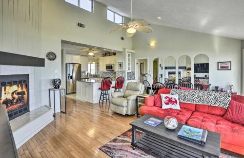 Flagler Beach Haus | Sunny Florida Home with Decks and View, Steps to Beach