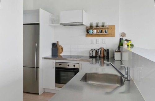 Auckland Central Business District Haus | Sonniges Stadthaus mit Stadtblick