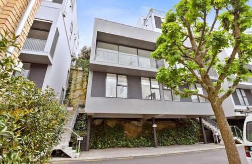 Auckland Central Business District Haus | Sonniges Stadthaus mit Stadtblick