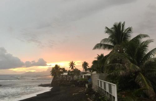 Punaauia Wohnung | Sunset Beach Residence - Studio on the beach