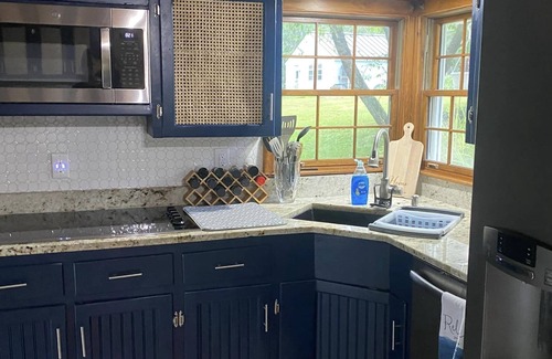 Madison Haus | Sunset facing Lakehouse on Wesserunsett Lake - Madison/Skowhegan/Waterville Area