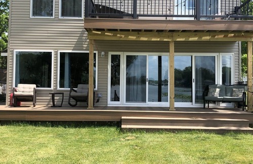 North Webster Haus | Sunset View, 2 Story Lake Home, 4br, 2bth, Platz für 12 Personen