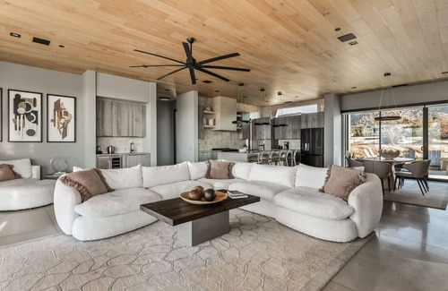 Joshua Tree Haus | Sunstill by Fieldtrip | Modern w Custom Pool, Spa, Views