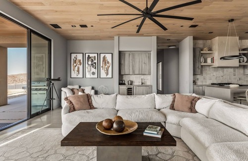 Joshua Tree Haus | Sunstill by Fieldtrip | Modern w Custom Pool, Spa, Views