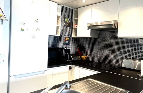 Saint-Hippolyte Wohnung | Super t 3 vue mer Piscine Clim Wifi Parking