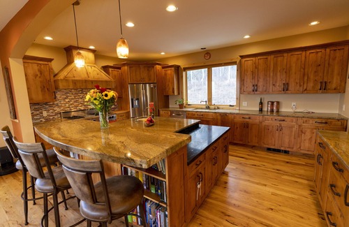 North Gros Ventre Haus | Totale Sonnenfinsternis Blick auf den Grand Teton Park von diesem geräumigen Anwesen