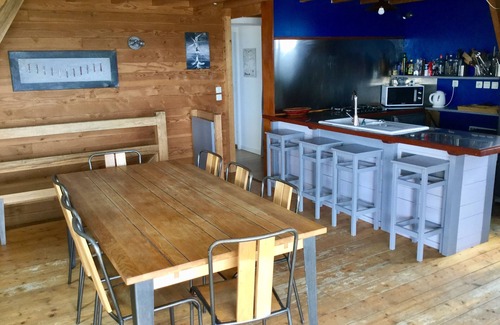 Gruissan Plage Skihütte | SUPERB HOLZ CHALET MEERBLICK