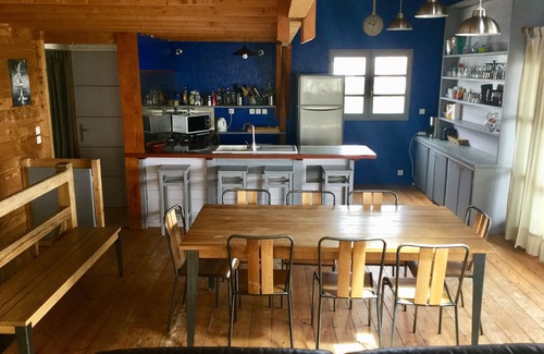 Gruissan Plage Skihütte | SUPERB HOLZ CHALET MEERBLICK