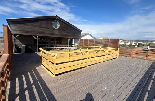 Gruissan Plage Skihütte | SUPERB HOLZ CHALET MEERBLICK